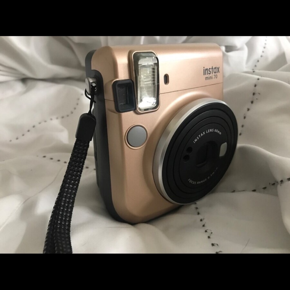 Fujifilm Instax mini 70 camera with film pack